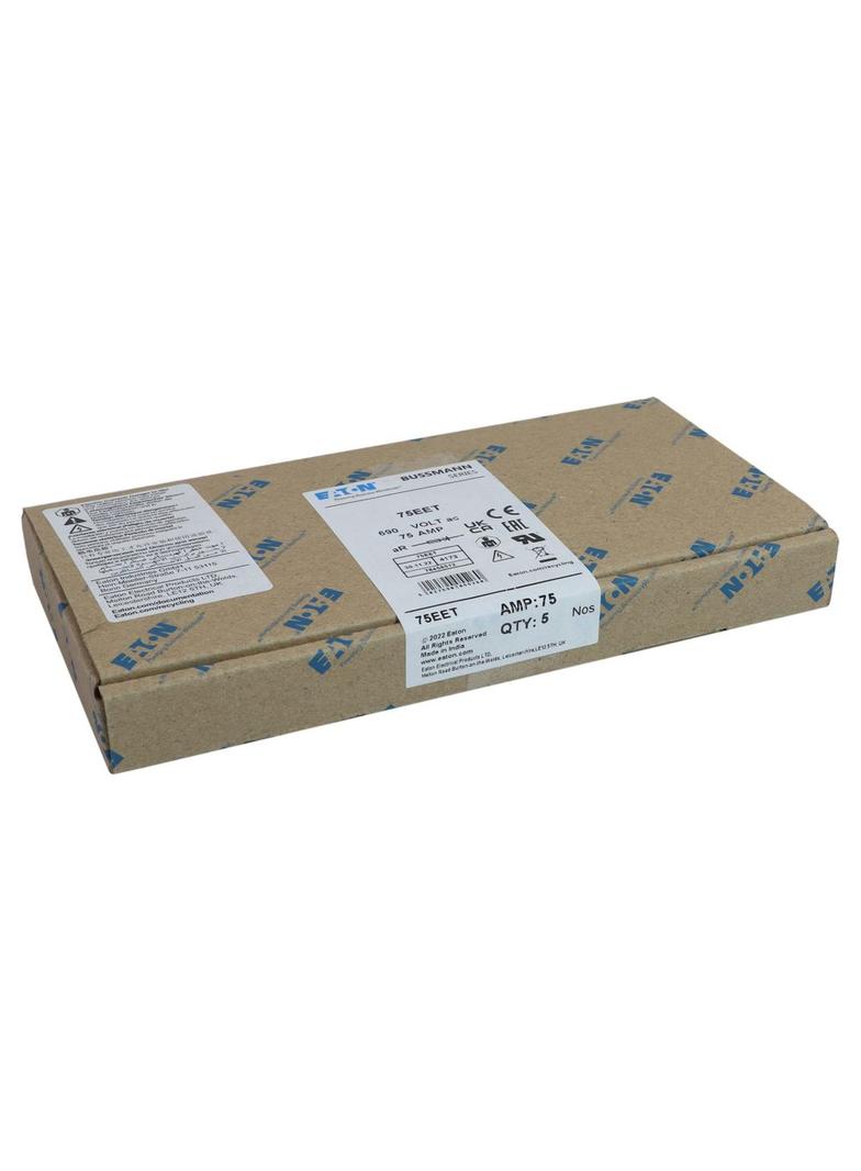 75A 690V AC TYPE T FUSE Wkładka szybka 75A AC 690V DC 500V BS88 37x94 mm aR BS 75EET EATON