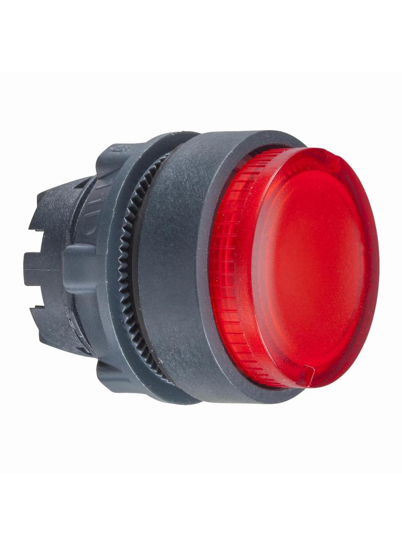 Harmony XB5 Przycisk wystający czerwony żarówka BA 9s plastikowy typowa soczewka ZB5AW14 SCHNEIDER