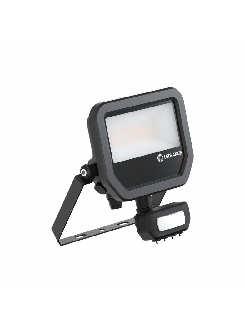 Naświetlacz LED z czujnikiem ruchu FLOODLIGHT sensor PFM G4 11W17W IP65 4000K 145lm/W czarny LEDVANC
