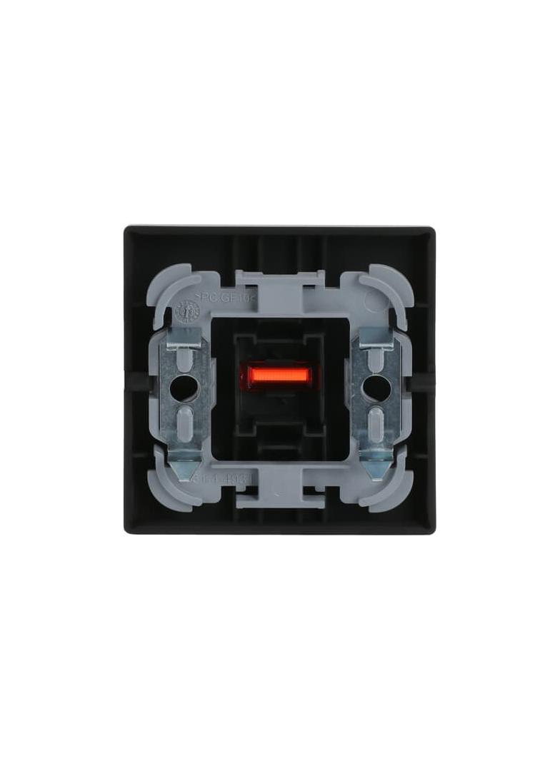 FUTURE Klawisz z czerwonym okienkiem czarny matowy