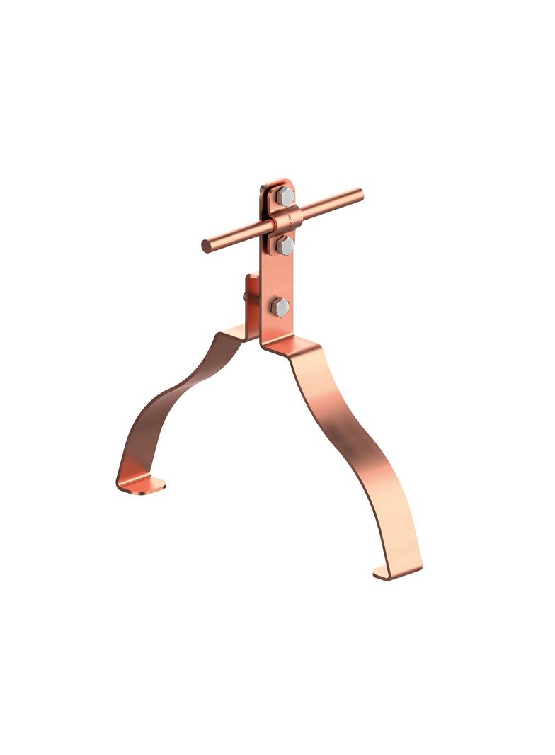 Uchwyt gąsiorowy "WZÓR 35" Z-śruba H=10 cm /CU/