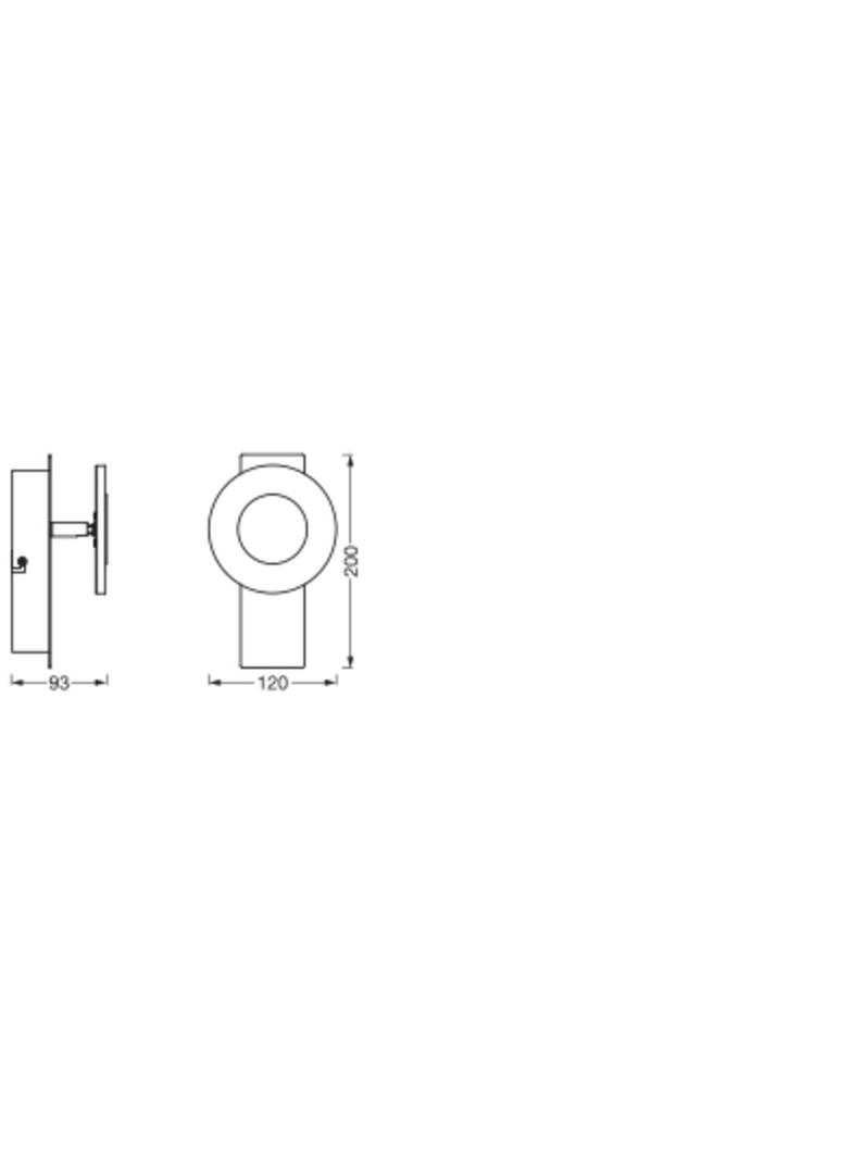 Oprawa SMART+ WIFI ORBIS WAVE 200 IP44 TW CR