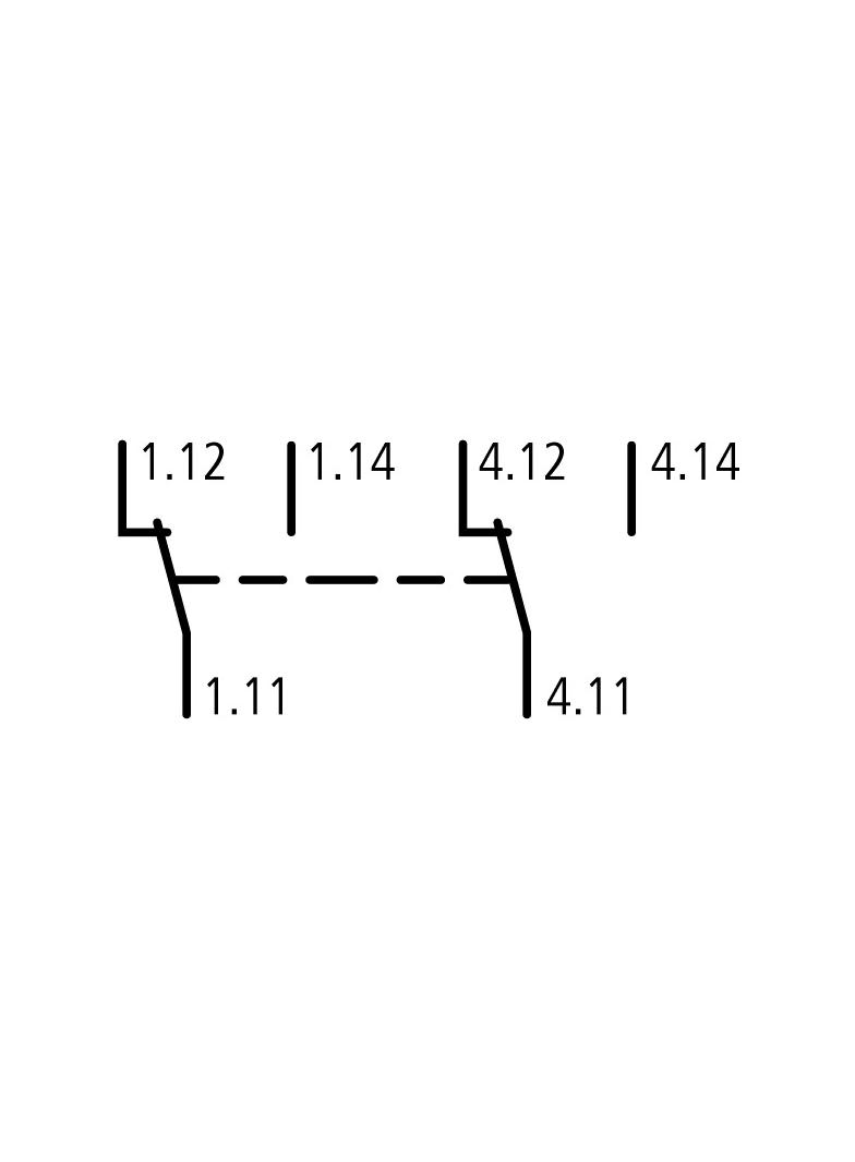 FAZ-XAM002 Styk pomocniczy do FAZ PKZNM 2przem. 262414 EATON