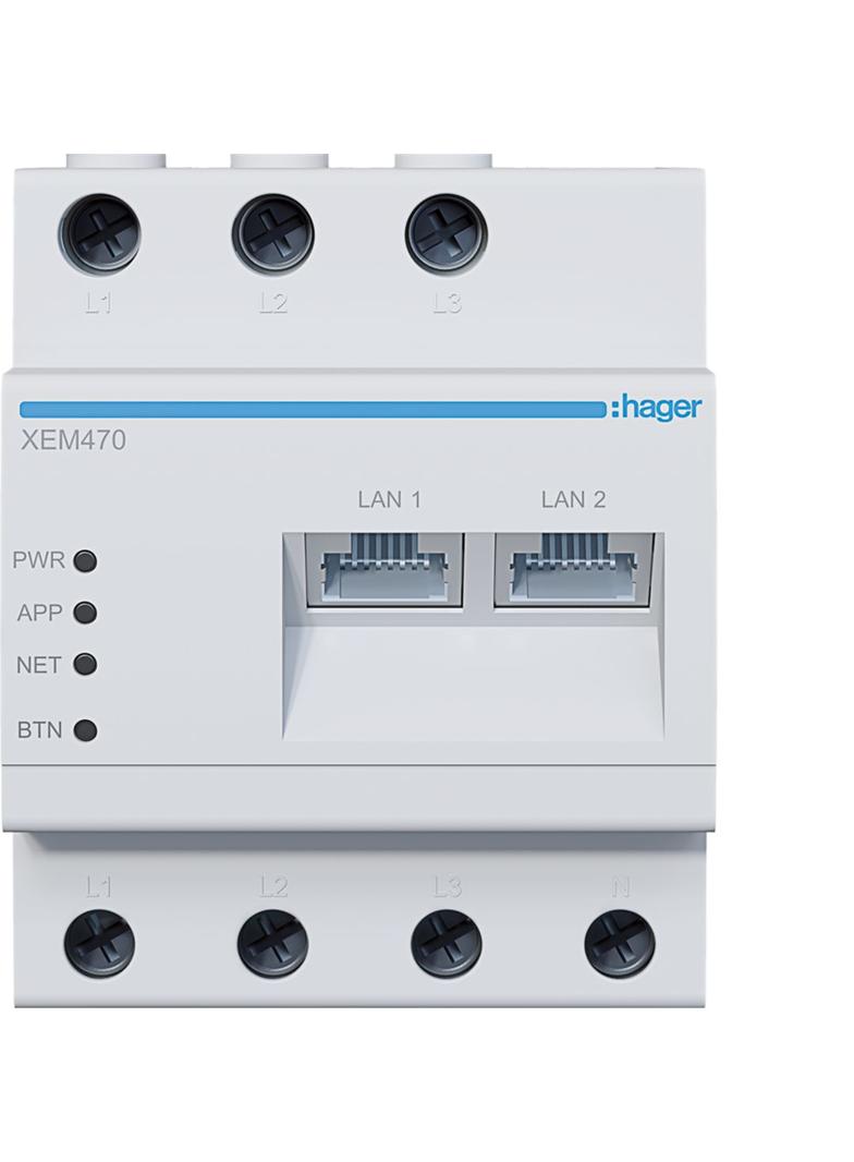 EVCS flow Kontroler dla witty solar XEM470 HAGER