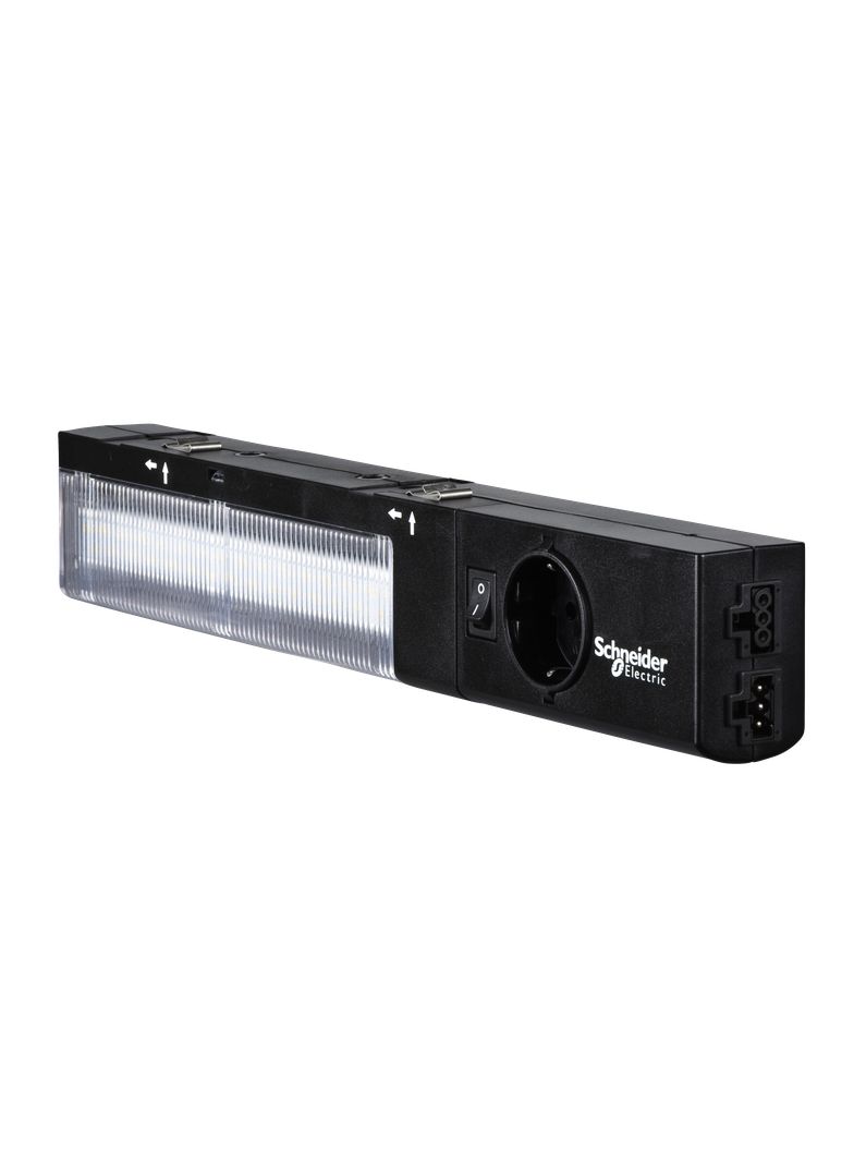 Spacial, Thalassa Lampa LED do szafy z gniazdem Schuko 640lm