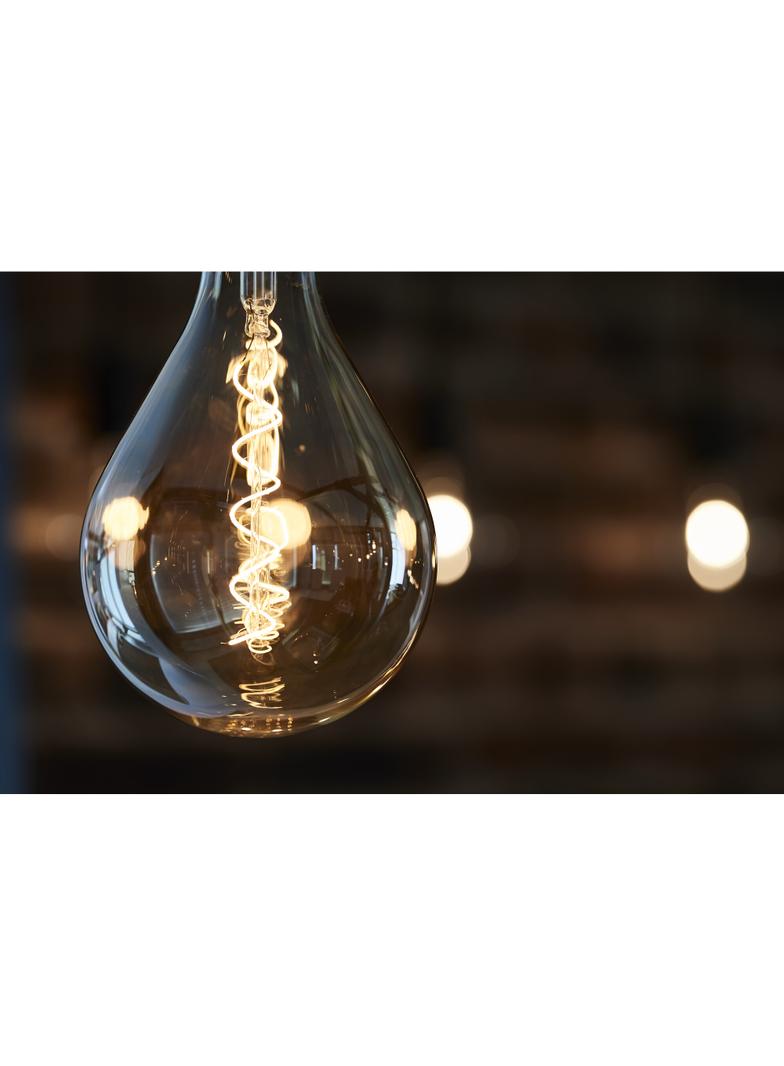 Lampa LED Vintage 1906 dim CL GLOBE125 Filament szkło przezroczyste GOLD 55 dim 7W 825 E27
