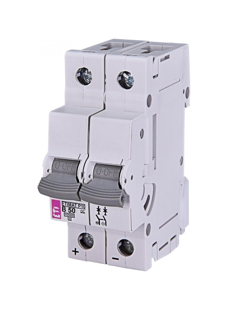 Wyłącznik nadprądowy DCMAT P10-DC 2P B50A 265020100 ETI