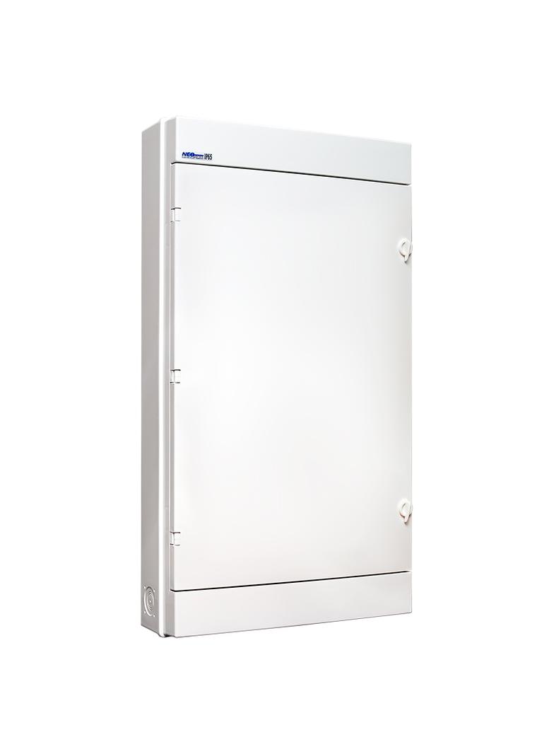 Rozdzielnica hermetyczna natynkowa 4x18 IP65 500VAC/1000VDC RH-72/4B białe drzwi 36.171 OPATÓWEK