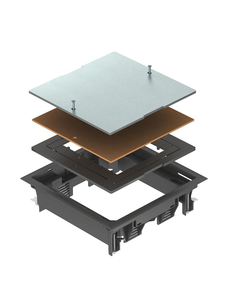 ZES4-2 U10T 9011, Kaseta rewizyjna uniwersalna