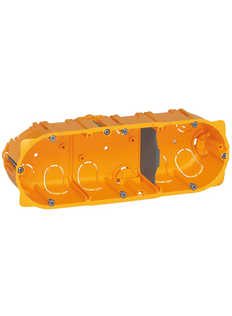 BATIBOX PUSZKA POTRÓJNA PRZELOTOWA DO KARTON-GIPSU 40 MM, Legrand