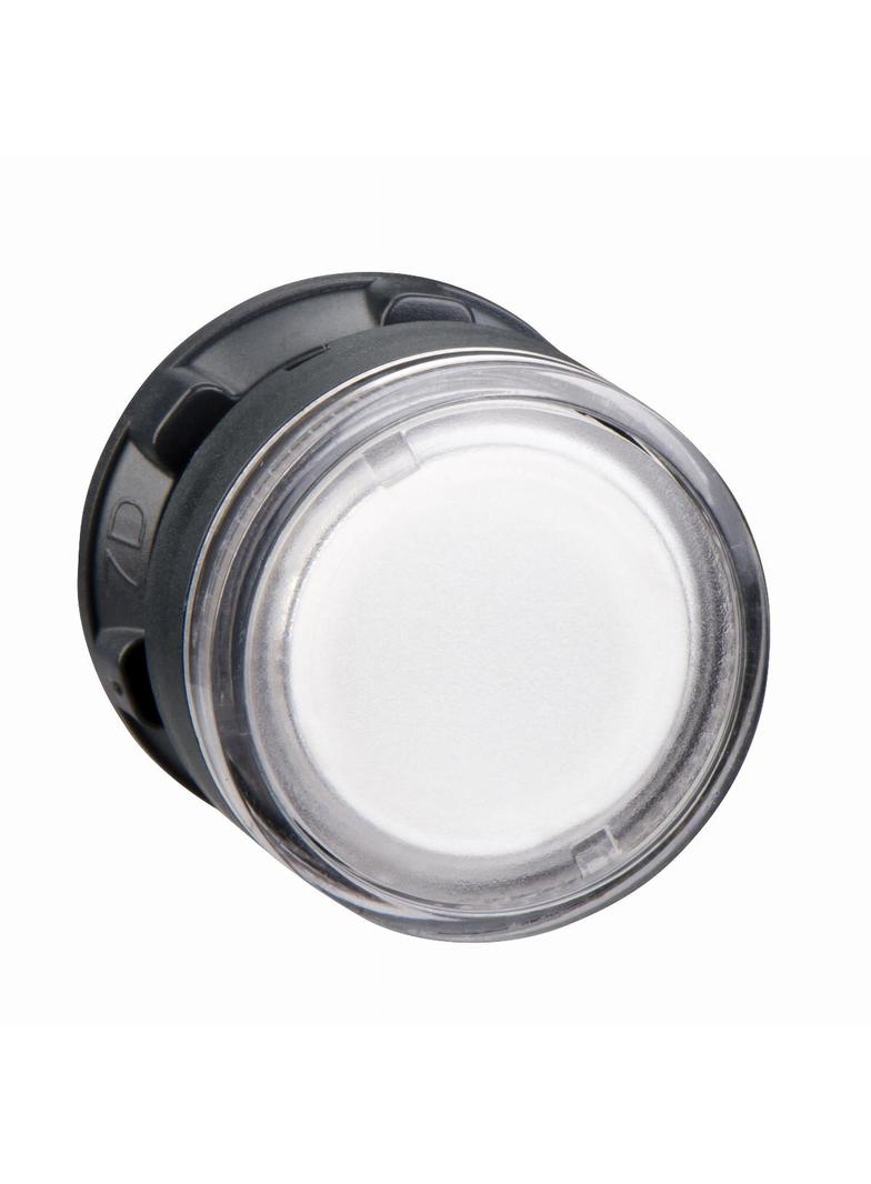 Harmony XB5 Główka przycisku płaskiego, żarówka BA9s, przezroczysta plastikowa