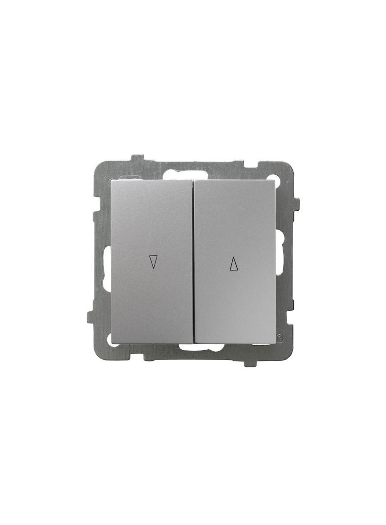 AS Łącznik żaluzjowy z blokadą mechaniczną - kolor srebro