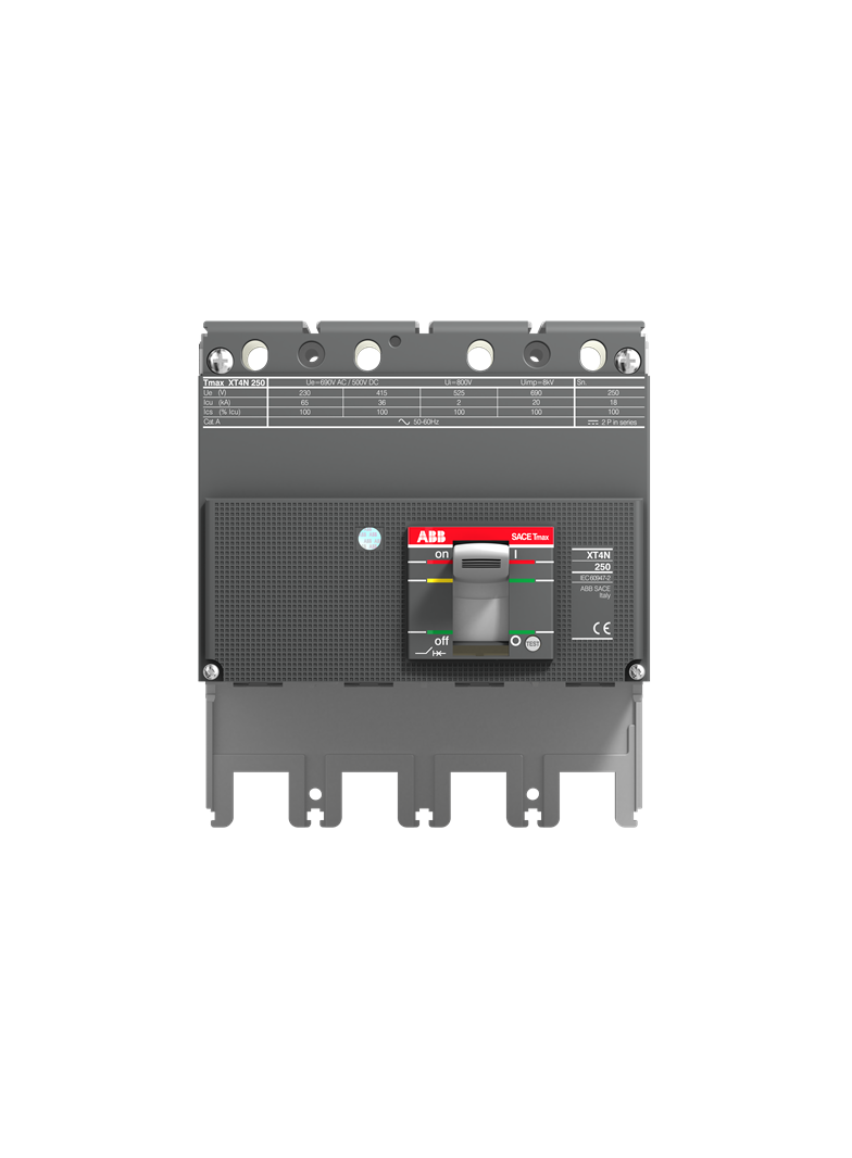XT4S 250 BREAKING PART 4p F F wyłącznik kompaktowy