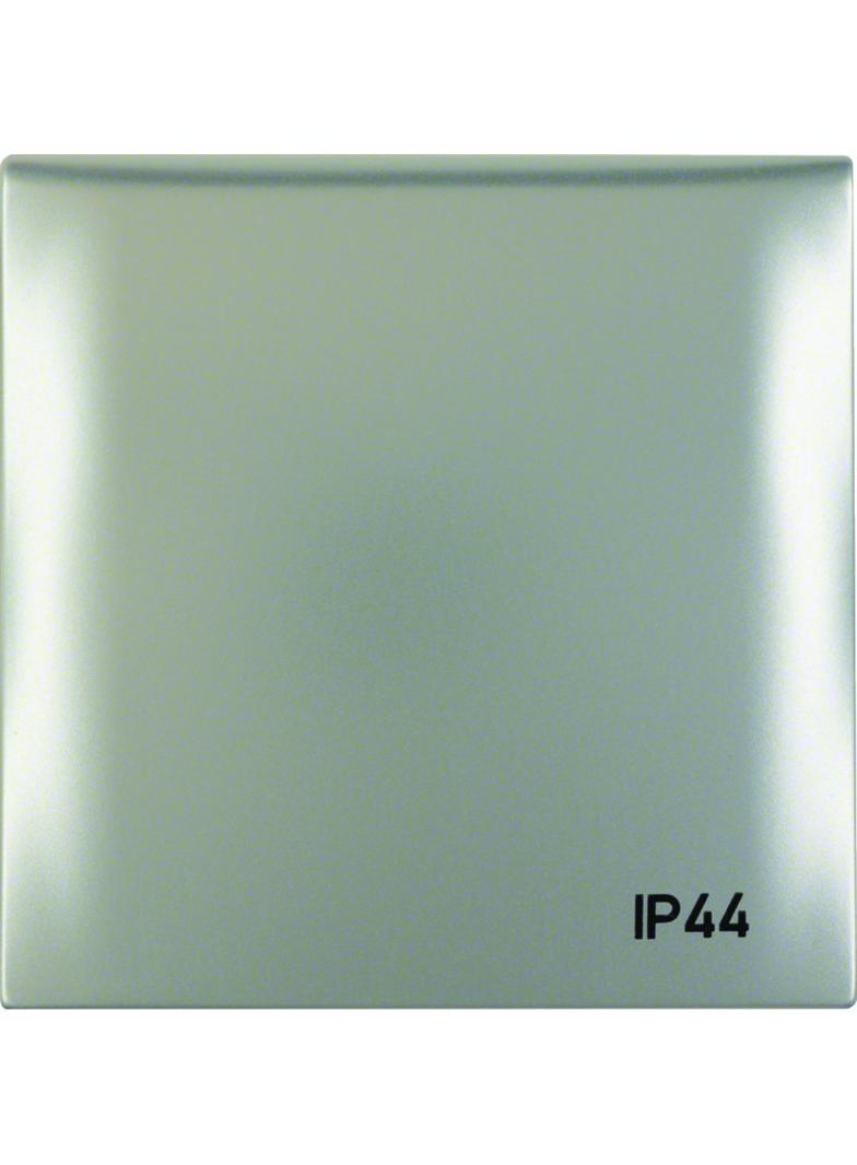 Integro Flow Ramka z pokrywą z nadrukiem  IP44 , chrom, lak