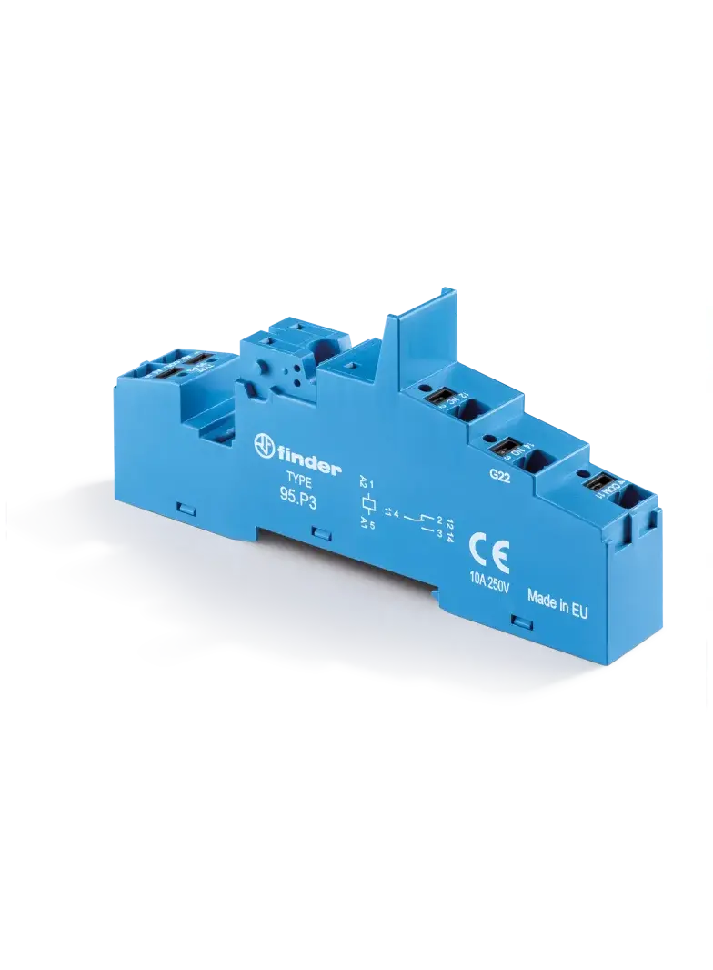 Gniazdo do przekaźników serii 40.31; zaciski push-in, 95.P3 SMA