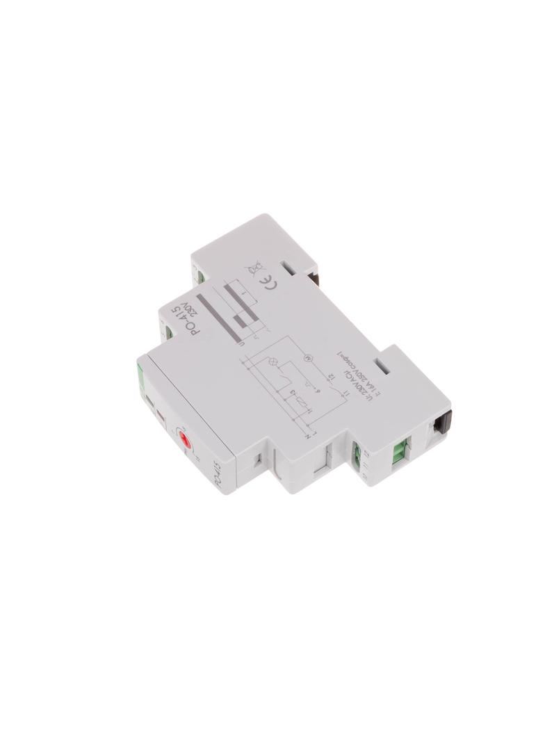 przekaźnik czasowy z opóźnionym odpadaniem, montaż na szynie DIN, 230V