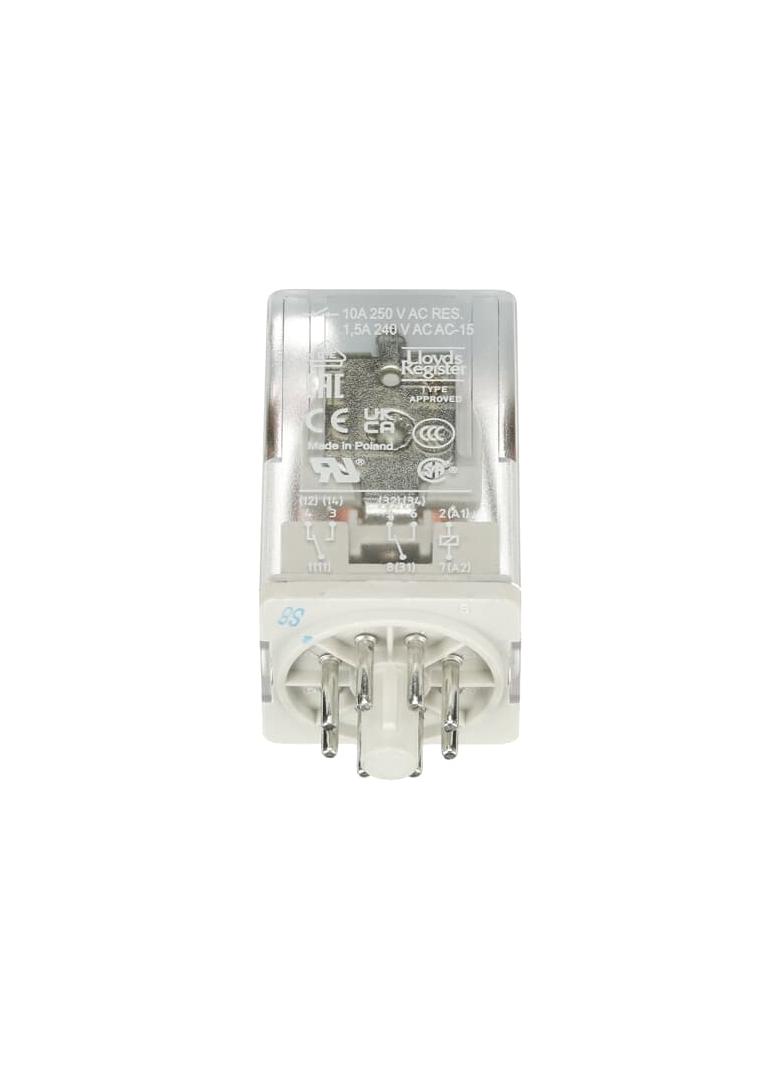 PRZEKAŹNIK CR-U120AC2, A1-A2=120V AC, 2 STYKI C/O 250V/10A 1SVR405621R2000 ABB