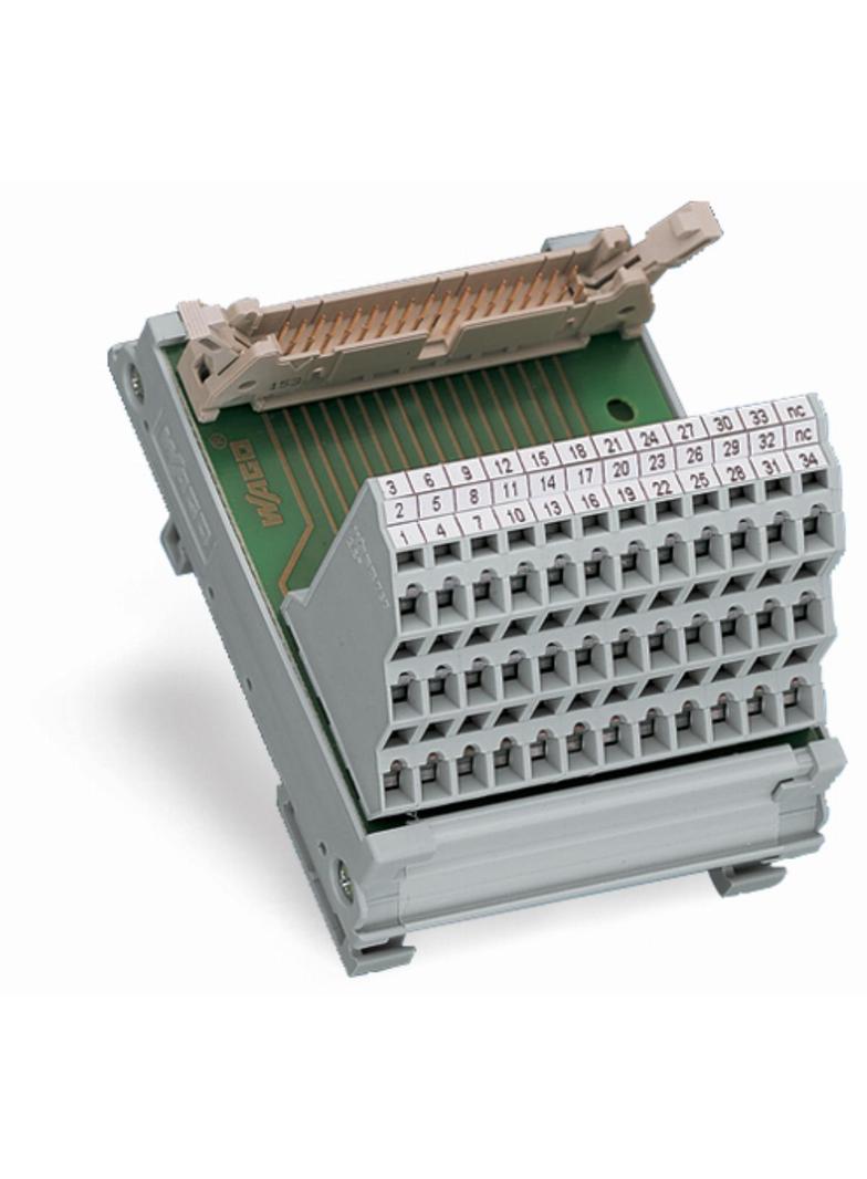 moduł przejściowy 20-torowy ze złączem do przewodu taśmowego