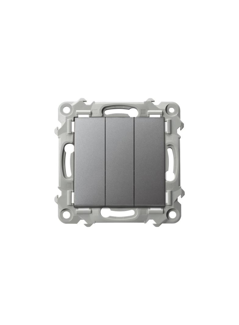 SZAFIR Łącznik potrójny - kolor szary mat