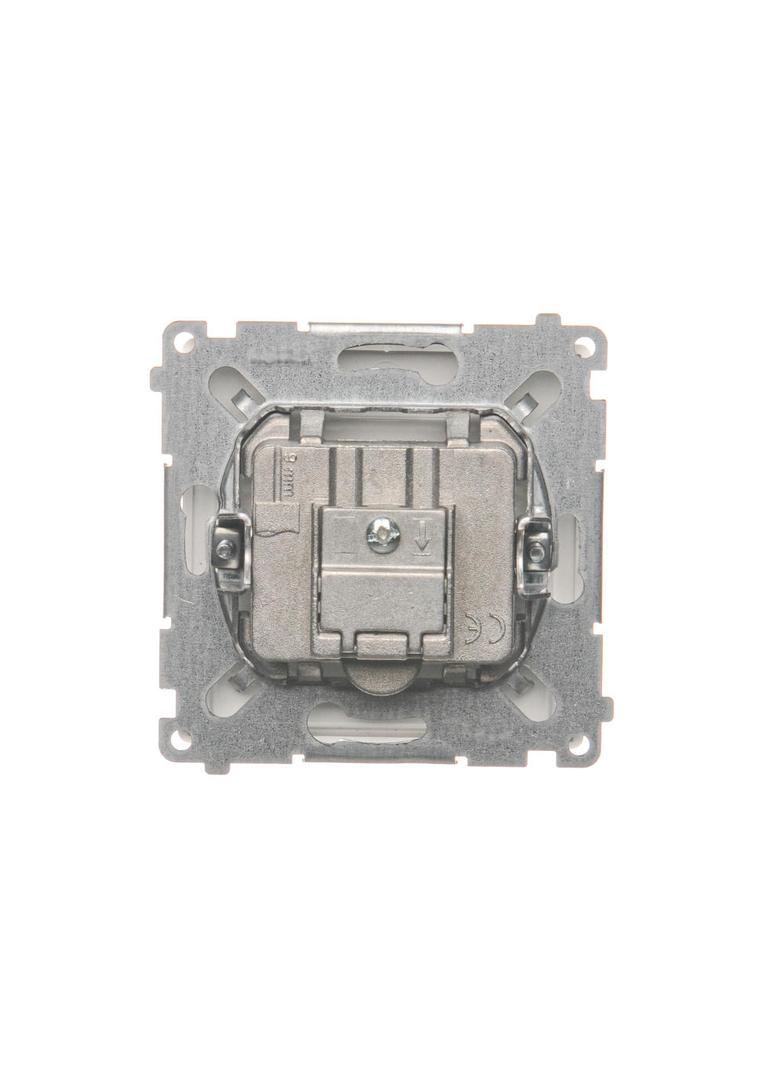 Simon Basic Gniazdo antenowe R-TV-DATA 1x wejście: 5–862 MHz biały