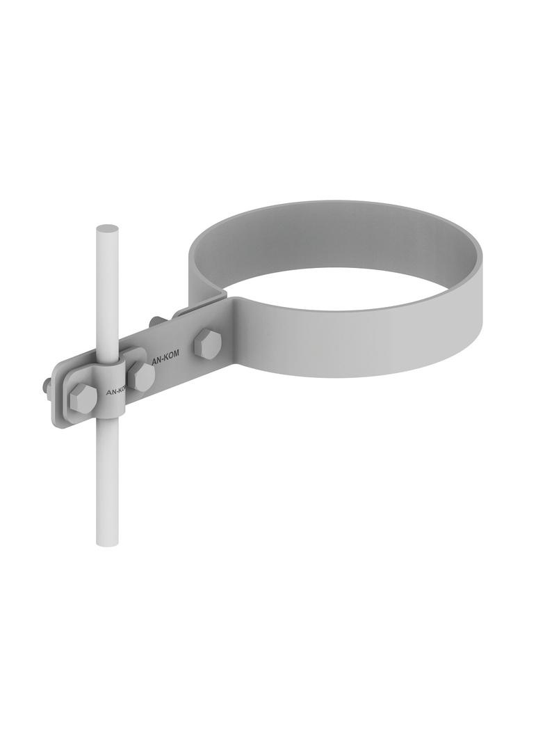 Uchwyt na rurę spustową fi120 mm Z-Śruba /OG/