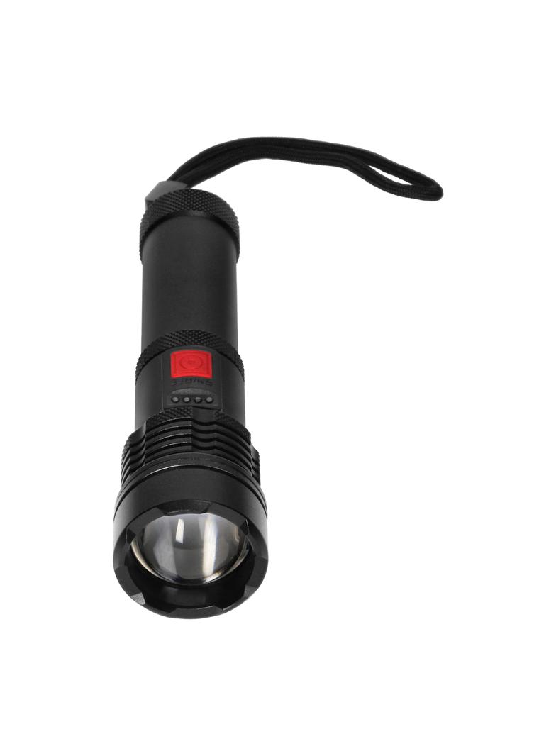 Latarka LED COB 12W z zoomem i akumulatorem 2200 mAh