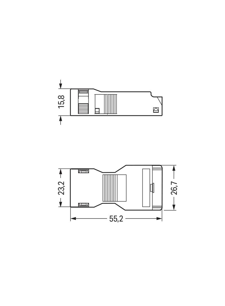 obudowa odciążająca przewody