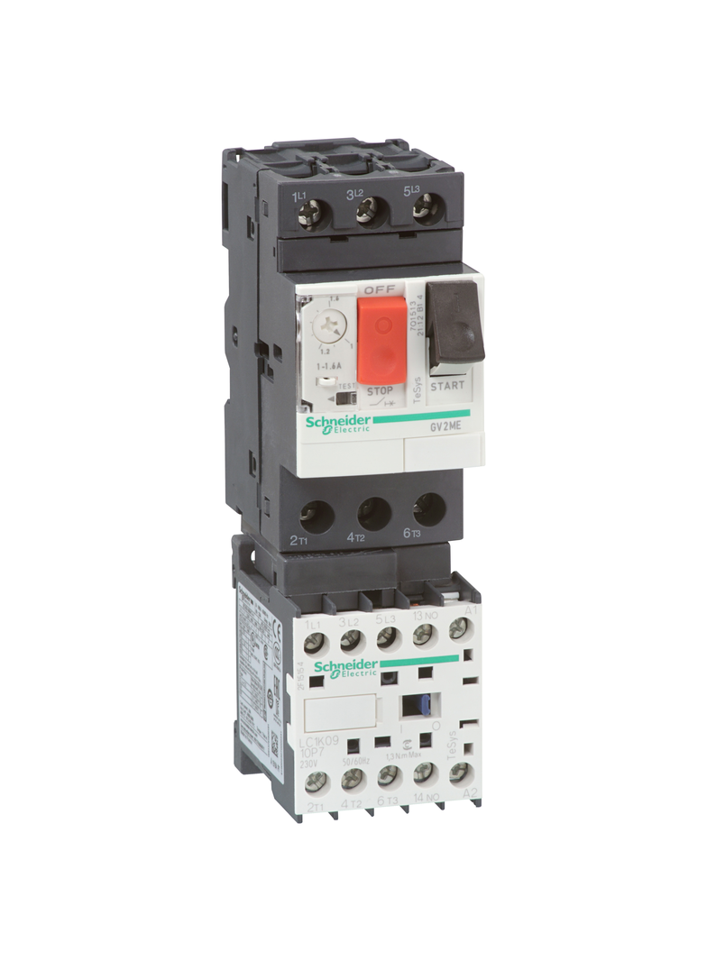 Rozrusznik DOL TeSys GV2-ME 2,5...4 A 24 V DC