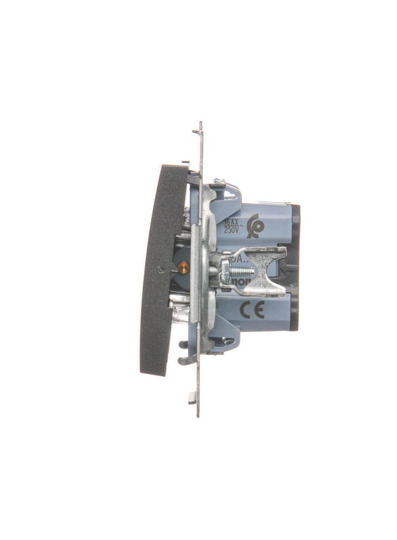 Simon 54 Łącznik schodowy 16A 250V zaciski śrubowe antracyt DW6A.01/48 KONTAKT