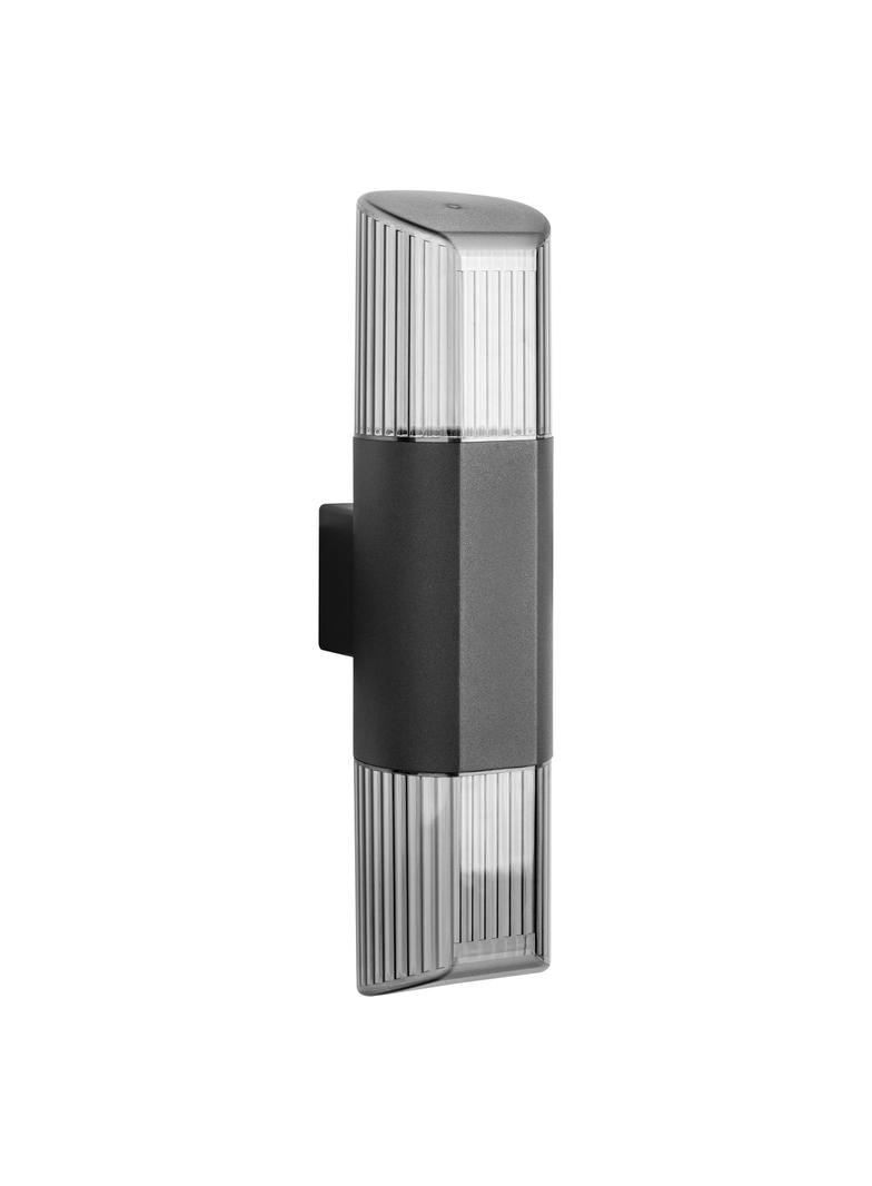 PEONIA oprawa ogrodowa hermetyczna 2xE27 max. 2x15W IP54 czarna AD-OP-6580BE27PP Orno