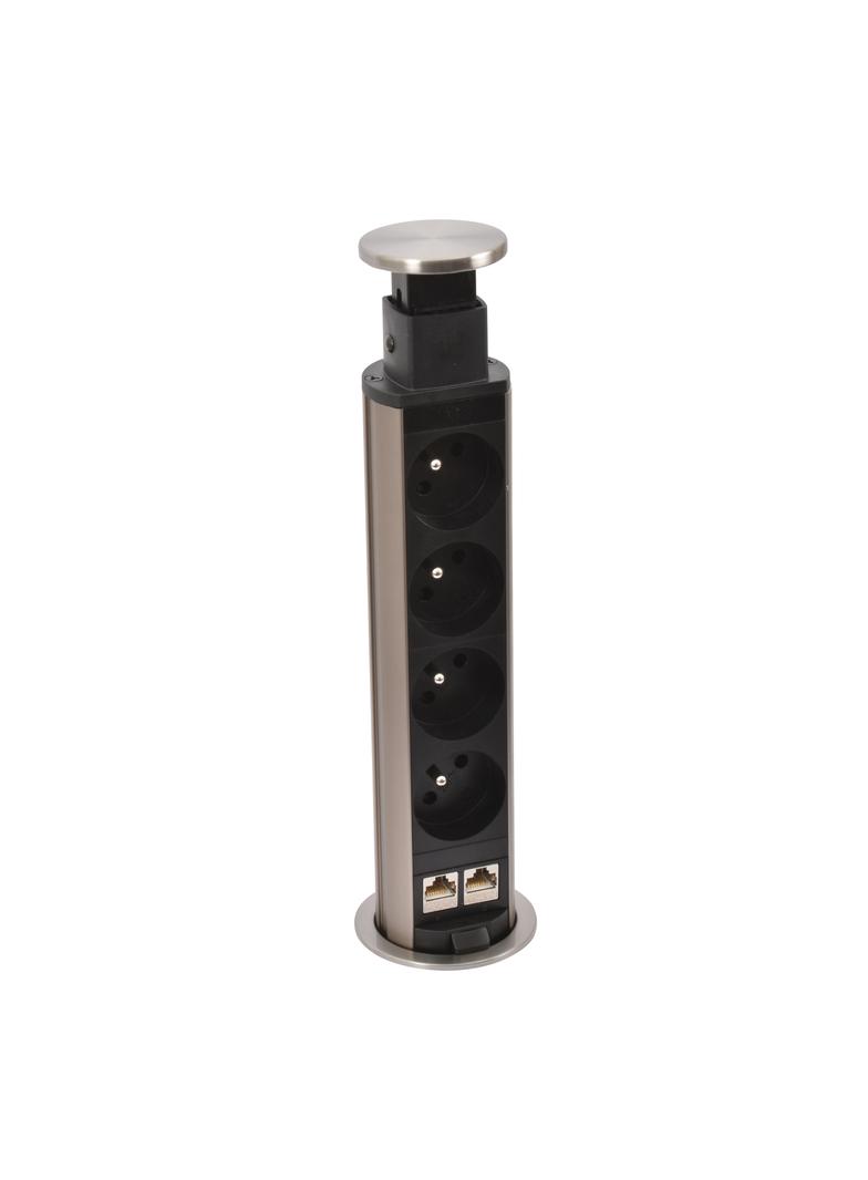 INCARA: TOWER 60 - 4X2P+Z / 2XRJ45 - 2,0 M, Legrand