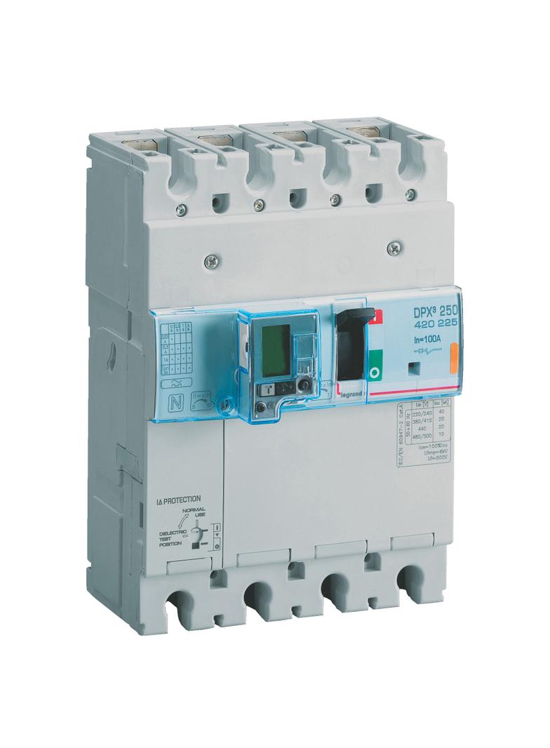 Wyłącznik DPX3 250 4P 200A 36kA 420248 LEGRAND