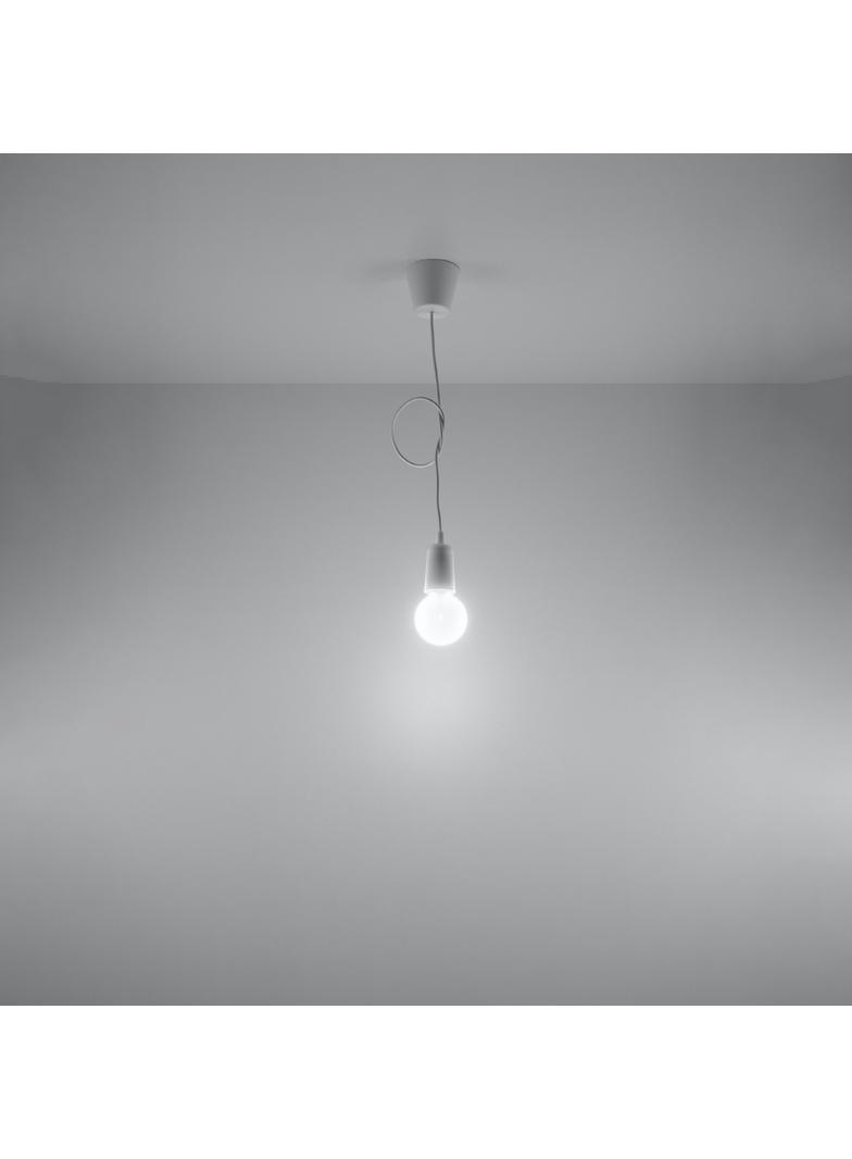 Sollux Lampa wisząca DIEGO 1 biała SL.0569