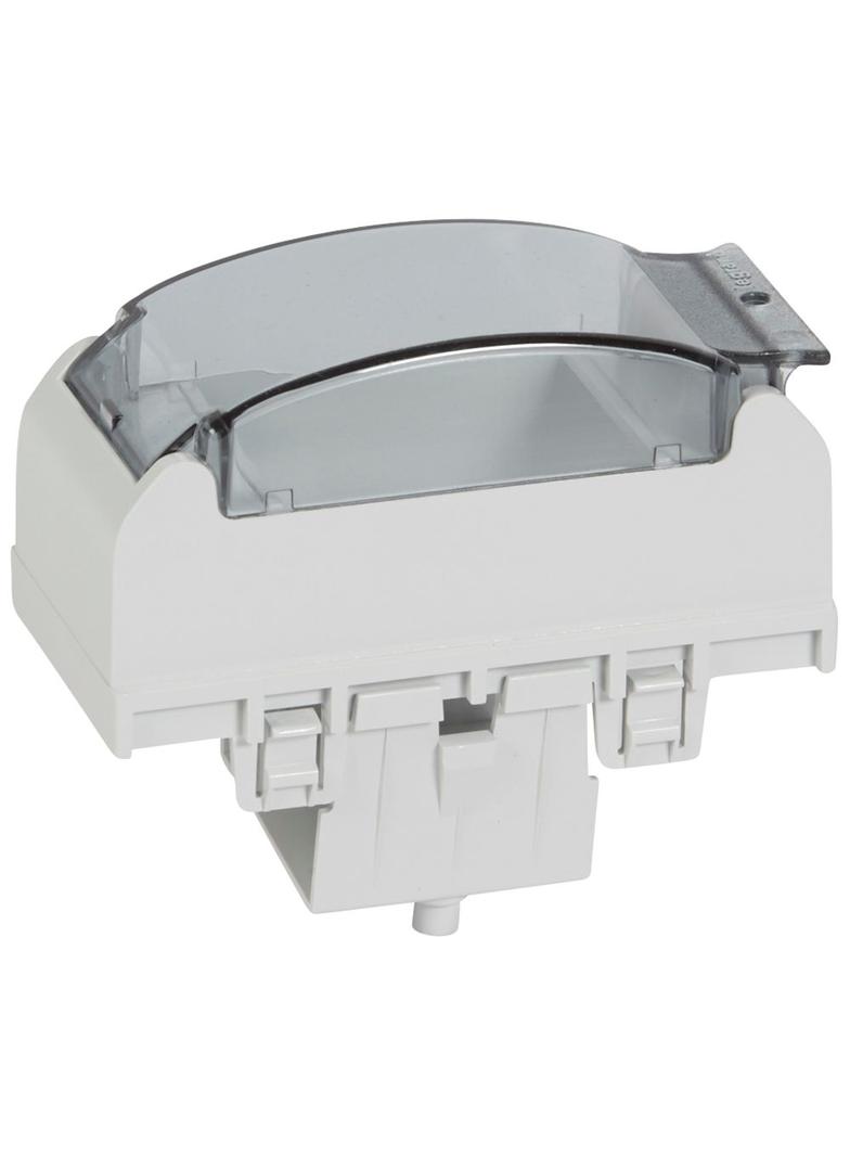 UCHWYT DO APARATÓW MODUŁOWYCH DO KOLUMN I KANAŁÓW DLP (POKRYWA 45 MM) - 2 MODUŁY - KOLOR ALUMINIUM,