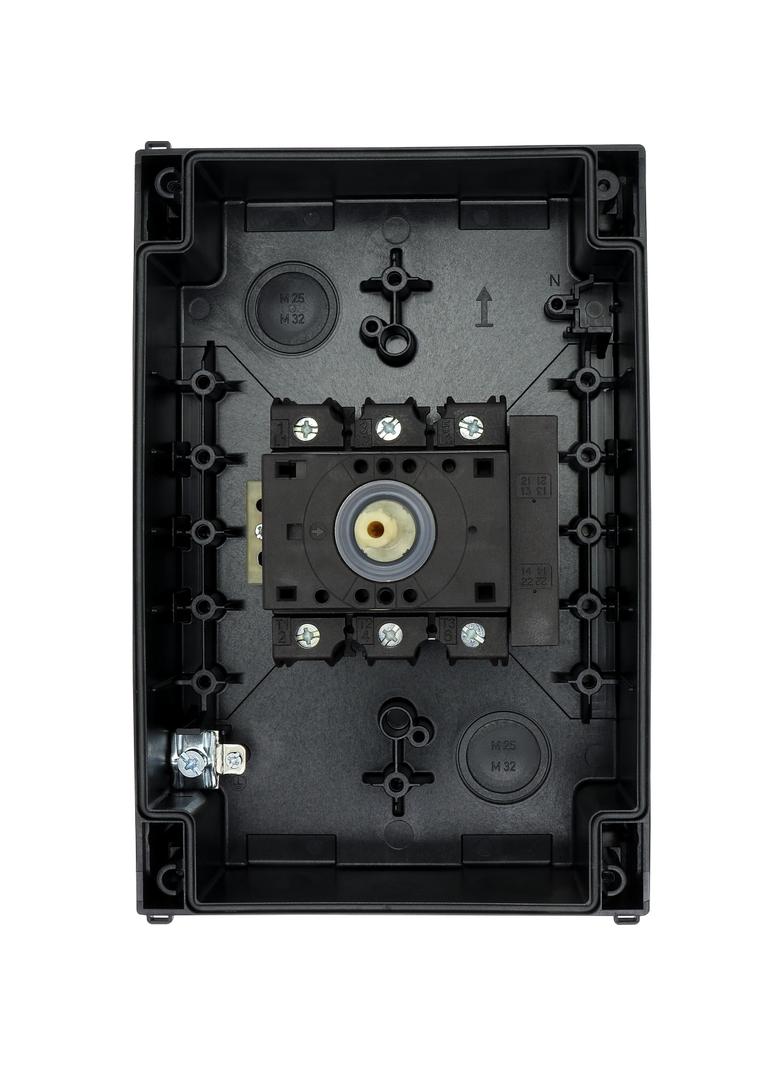 Łącznik krzywkowy 0-1 3P 63A 1Z 1R w obudowie IP65 P3-63/I4/SVB/HI11 207348 EATON