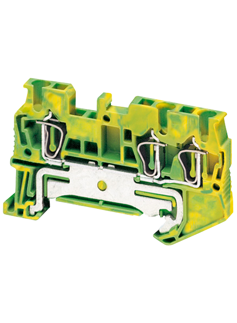 Złączki NSY, zacisk sprężynowy uziemienie ochronne 3 punktowy NSYTRR23PE