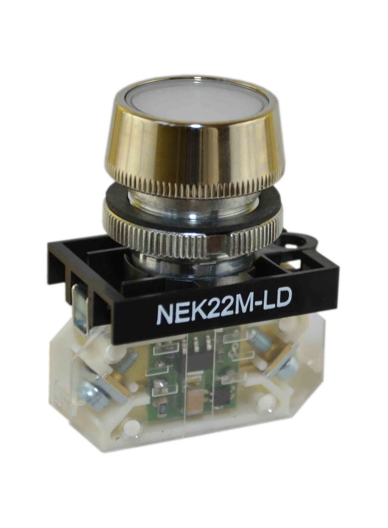 Lampka NEK22MLD 24-230V biała