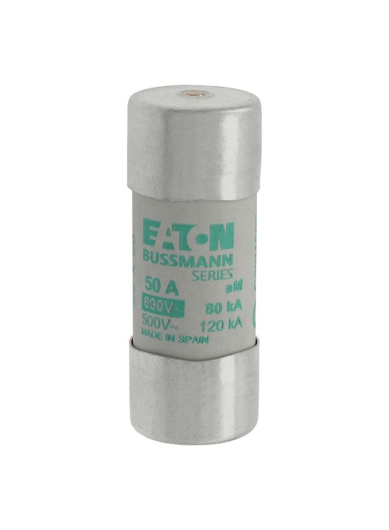 C22M50S Wkładka cylindryczna z wybijakiem 22x58 50A AM 690V AC C22M50S EATON