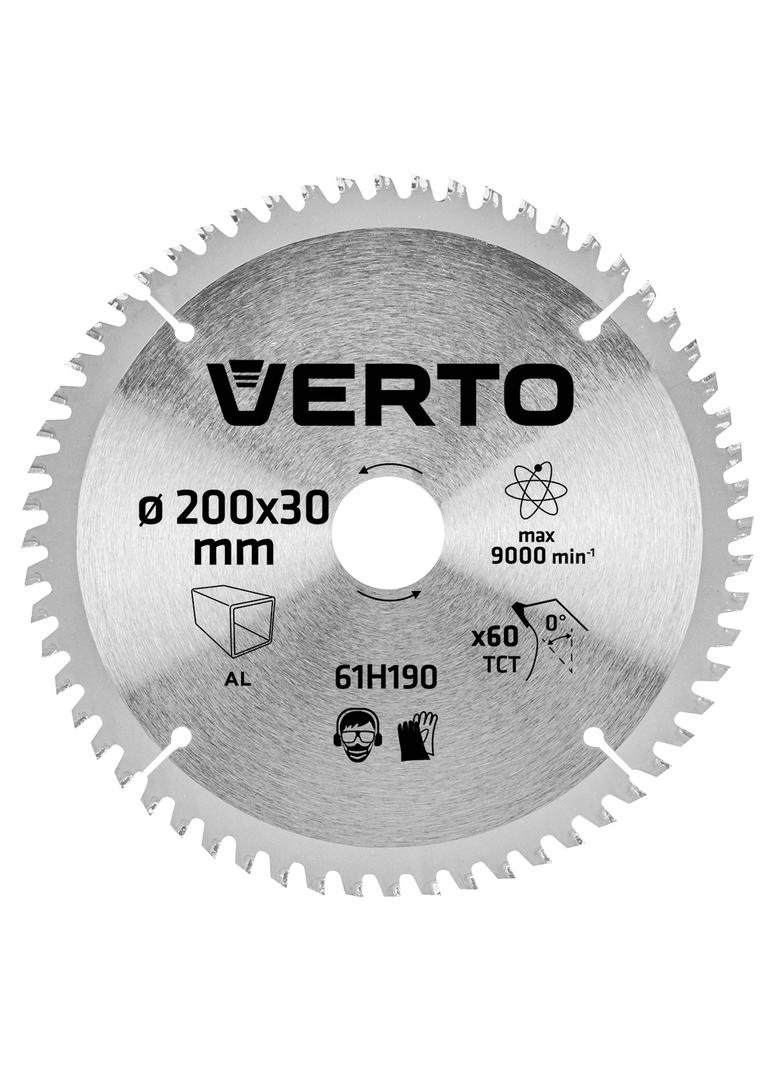 Tarcza do pilarki, widiowa, 200 x 30 mm, 60 zębów, do aluminium