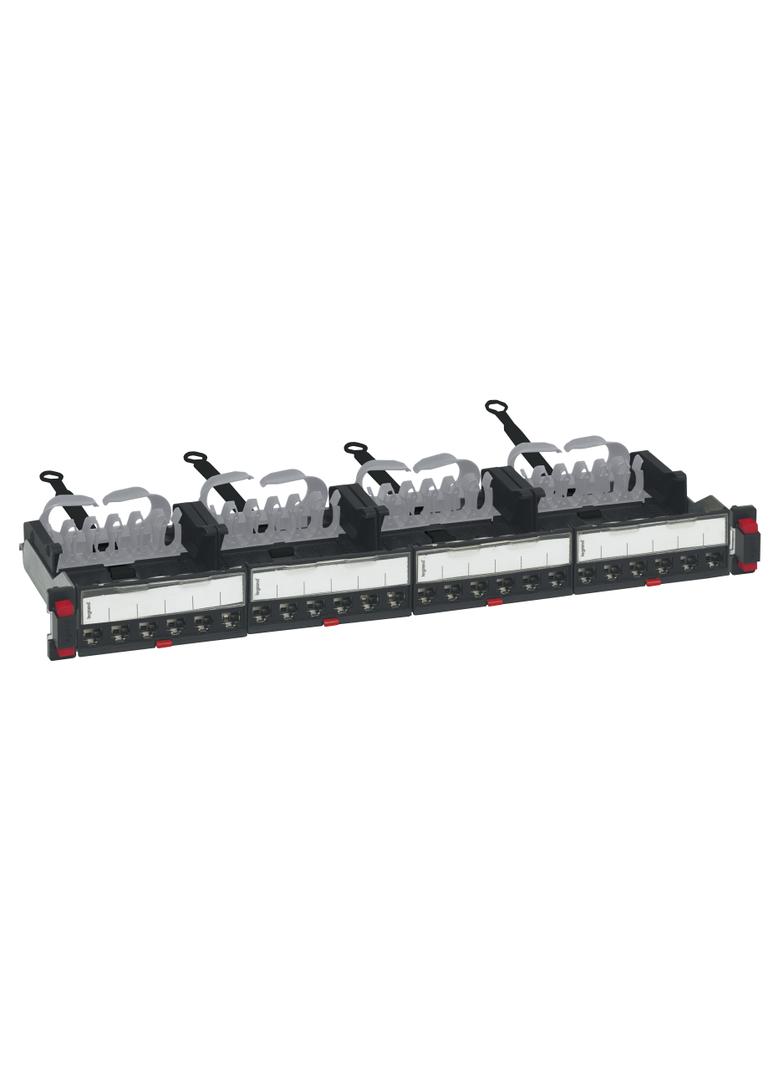 Lcs:Panel Flat 1U 24 Kat6A Stp 033772 LEGRAND