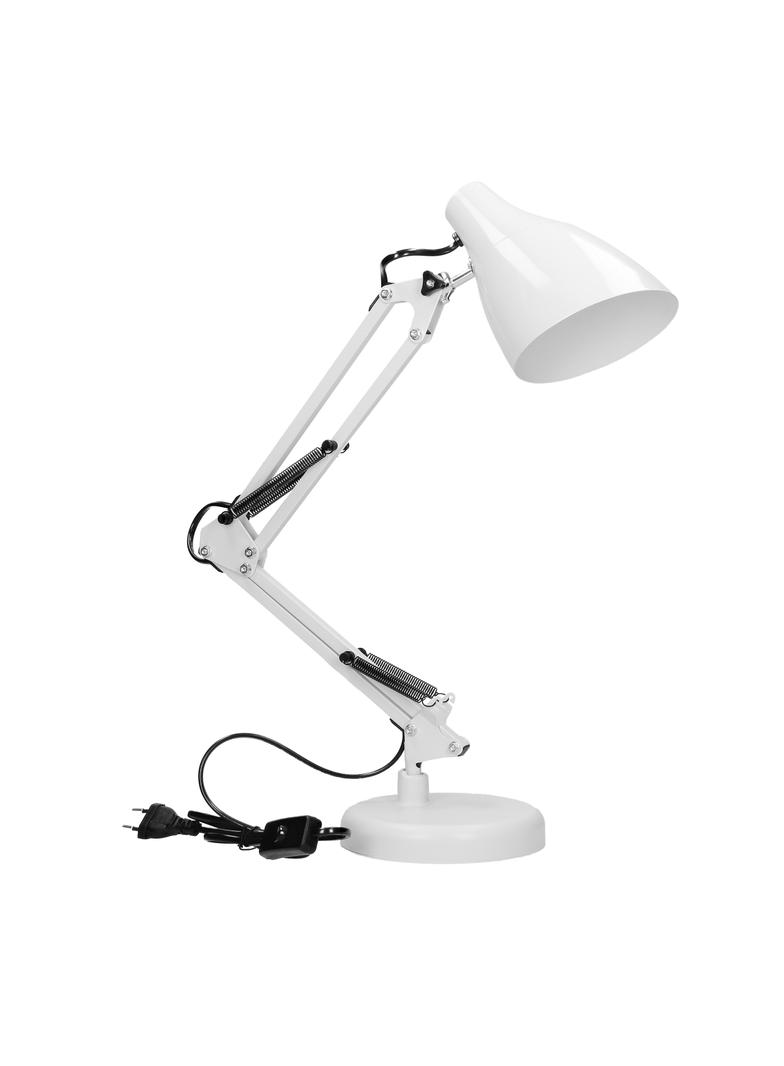 Lampka biurkowa DIAN 60W regulowana stalowa biała DL-1/W ORNO