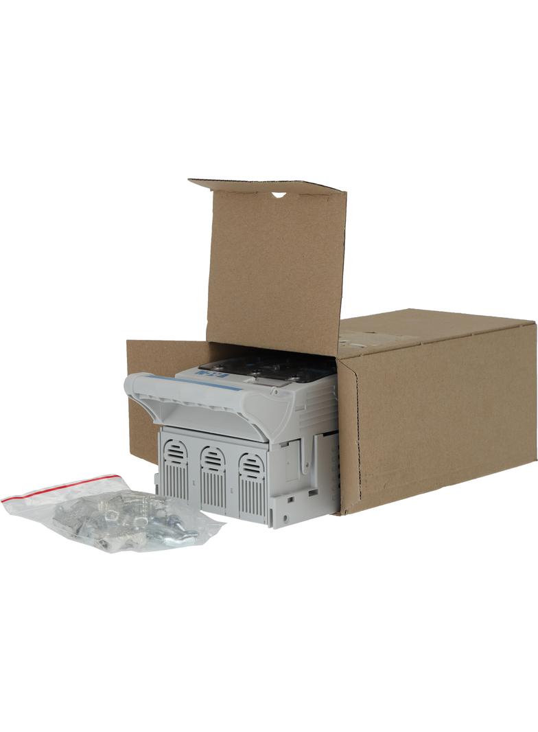 EBH00O3TV1 Rozłącznik bezpiecznikowy poziomy 160A AC 690V NH00 AC23B 3P IEC zaciski V EBH00O3TV1 EAT