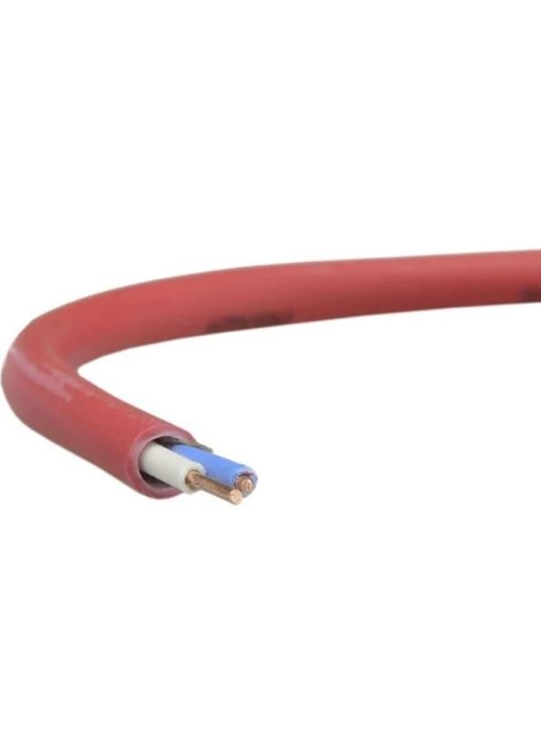 HTKSHekw 1x2x1,0 czerwony Kabel do instalacji przeciwpożarowej w powłoce bezhalogenowej