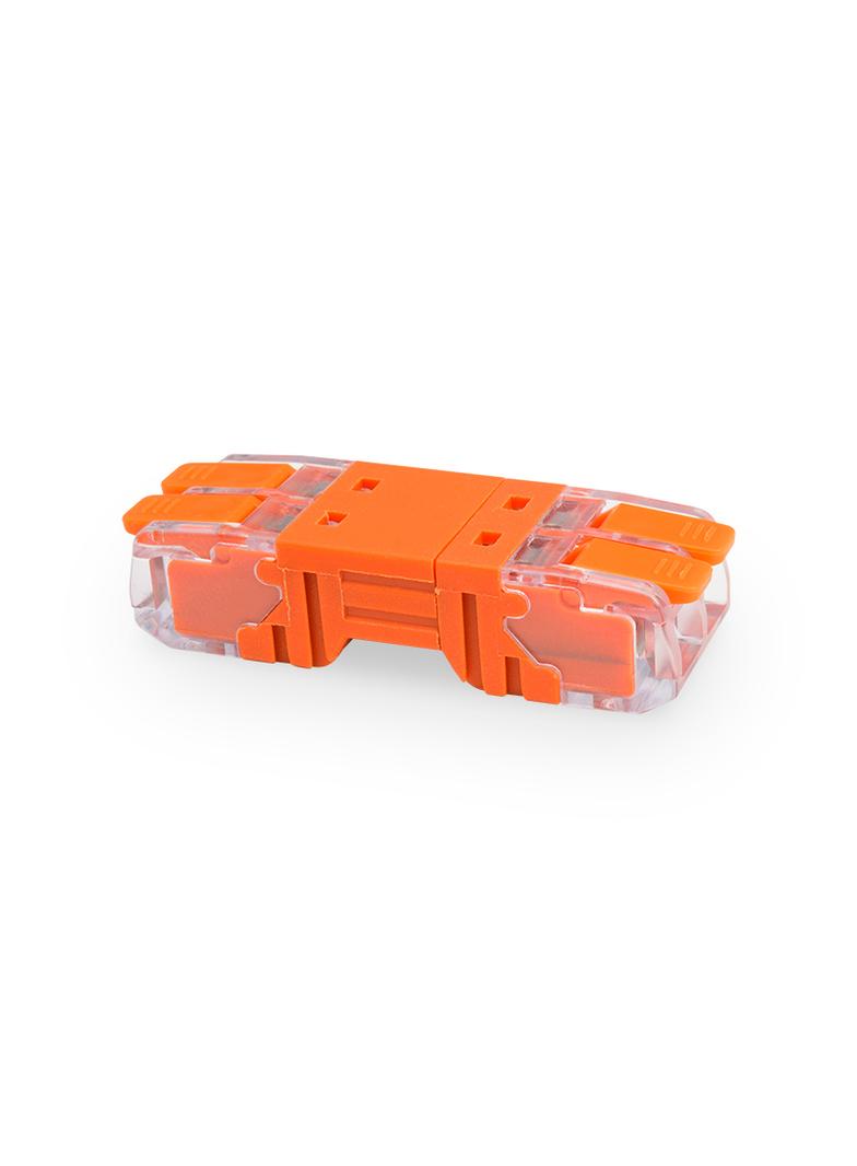 Szybkozłączka CMK-642 transparentny/pomarancZ-9.642 OPATÓWEK