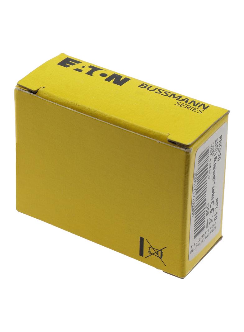BUSS MIDGET FUSE 20A 600VAC zwłoczna 10,3 x 38,1mm FNQ-20 EATON