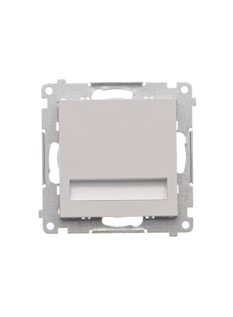 Simon 55 Oprawa oświetleniowa LED 230V (0,93 W) Barwa ciepła biała 3100K Jasnoszary mat