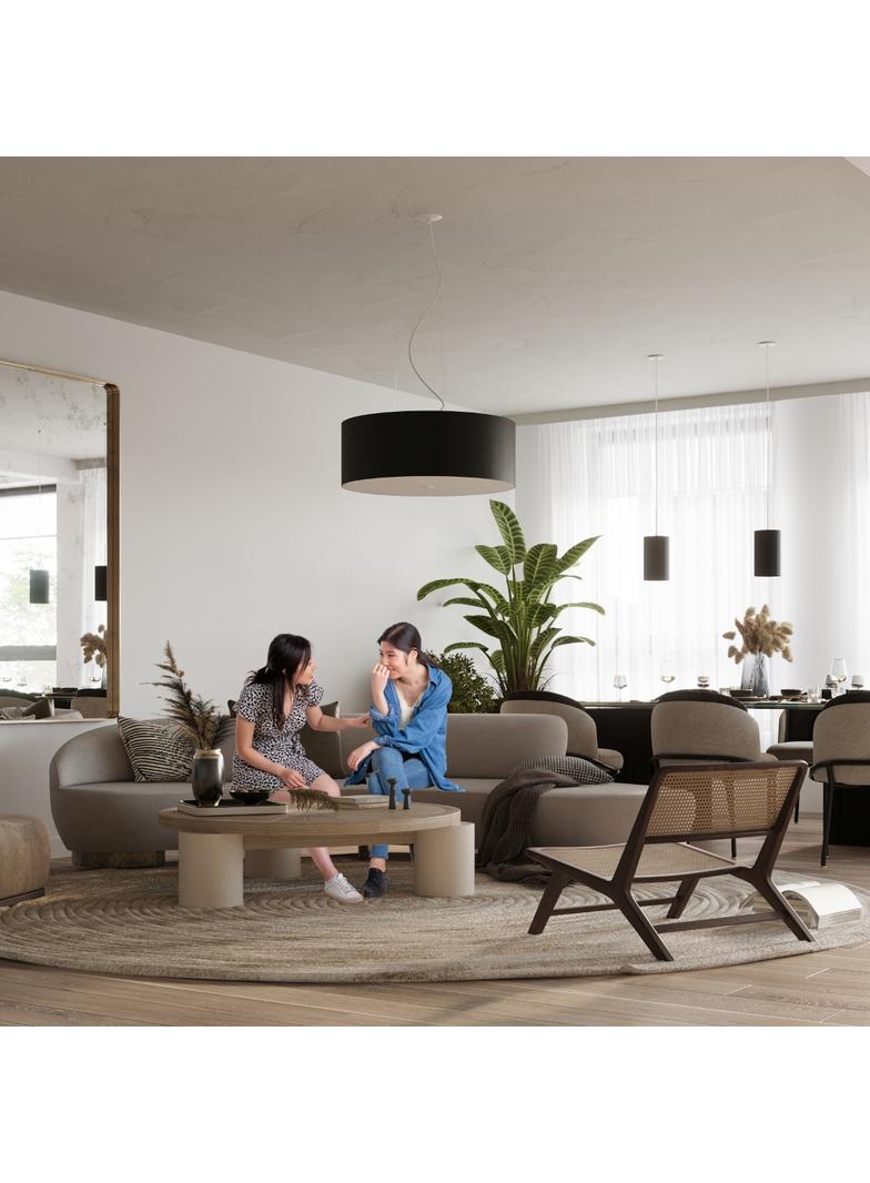 Sollux Żyrandol OTTO 15 czarny SL.0742