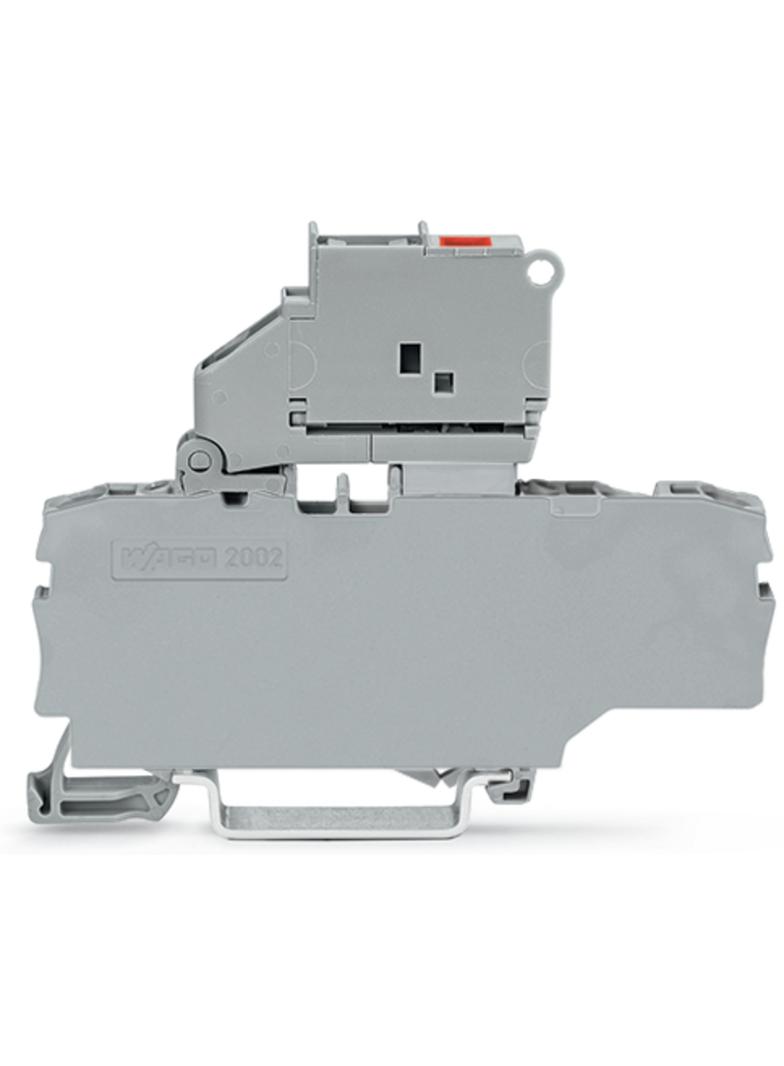 3-przewodowa złączka bezpiecznikowa z uchylną podstawką bezpiecznika