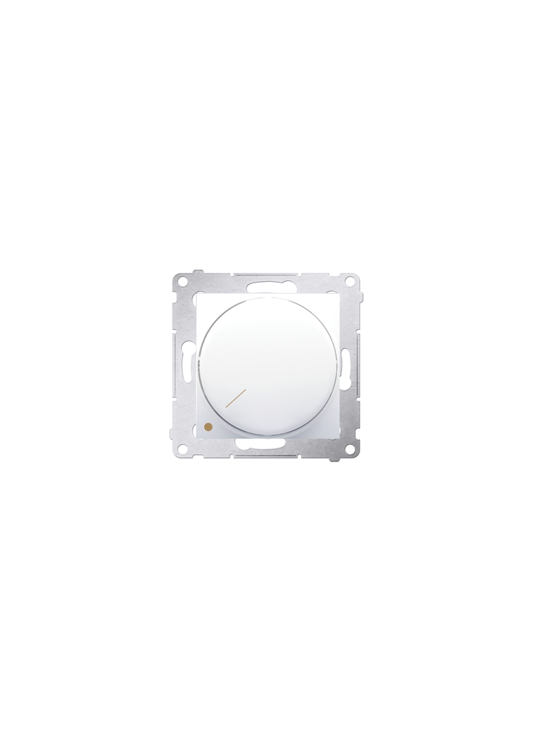 Simon 54 Ściemniacz obrotowy dwubiegunowy do LED ściemnialnych 230V 5-215W biały *Wymagana instalacja 4-przewodowa DS9L2.01/11 KONTAKT