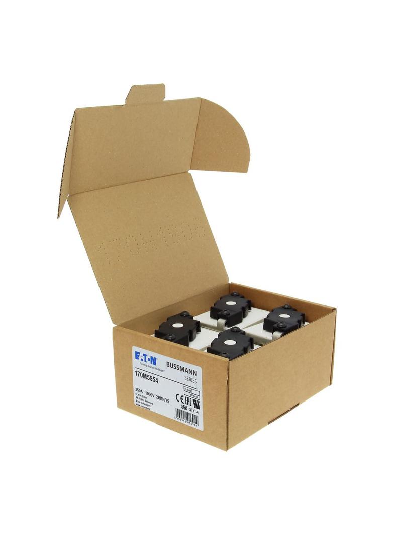 FUSE 350A 1000V 2BKN/75 AR UR Wkładka szybka 350A AC 1000V rozmiar 2 59x77x75 mm aR IEC UL 170M5954